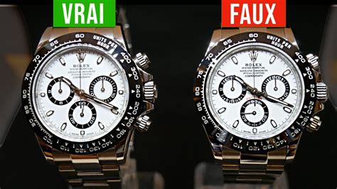 fausse rolex vs vrai|rolex ou true.